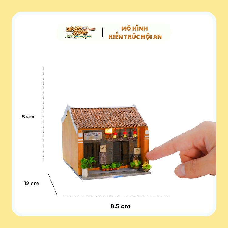 Mô Hình Tự Lắp Ráp Hội An Chính hãng Ưu đãi - Hình ảnh 5