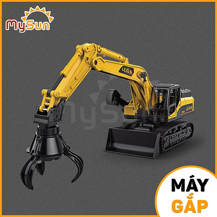 Mua Mô hình xe cần cẩu và máy xúc Chính hãng Giá tốt