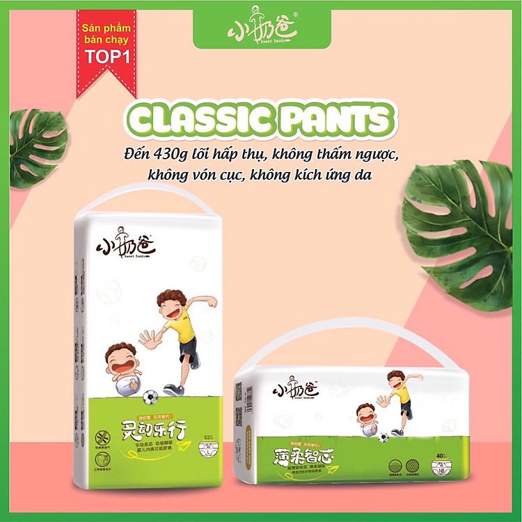 Tham Khảo tại ConCung: Tã quần Sweet Daddy CLASSIC Size L/XL/XXL , nhận ngay nhiều Ưu đãi