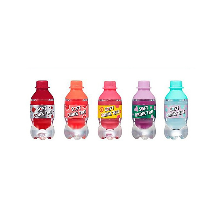 Etude House Soft Drink Tint Vending Machine Set