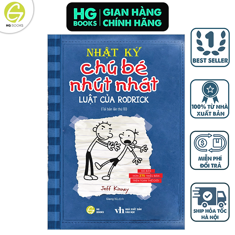 Nhật Ký Chú Bé Nhút Nhát – Tập 2 (Luật của Rodrick)