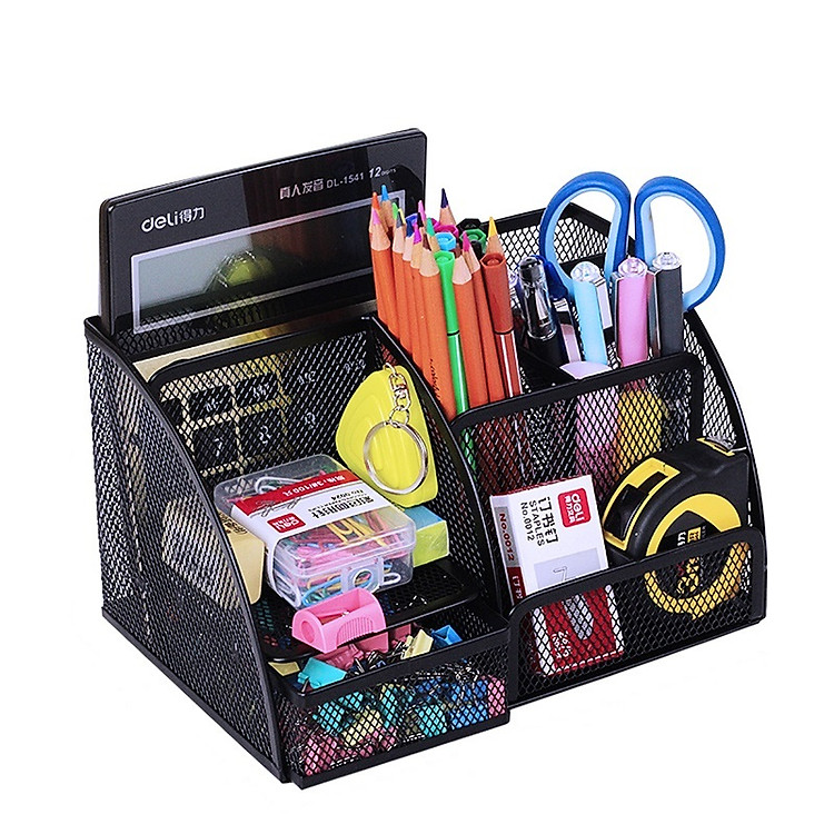 Hộp Đựng Bút HB06 Tặng Kèm Tập Giấy Ghi Chú Note