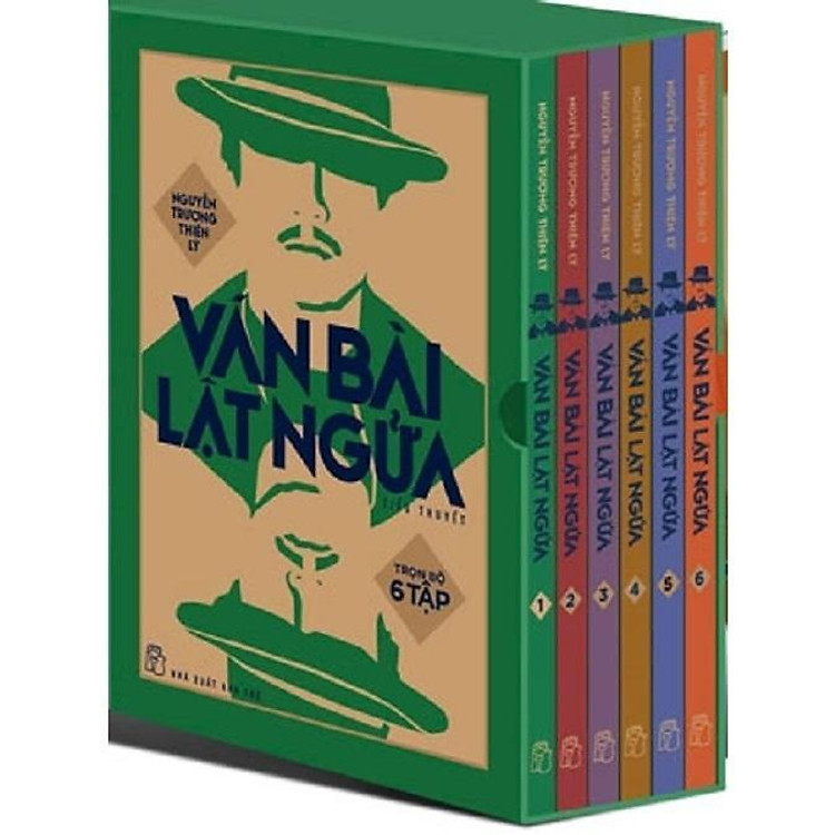 Sách - Boxset Ván Bài Lật Ngửa - Trọn Bộ 6 Tập - Nguyễn Trương Thiên Lý - NXB Trẻ