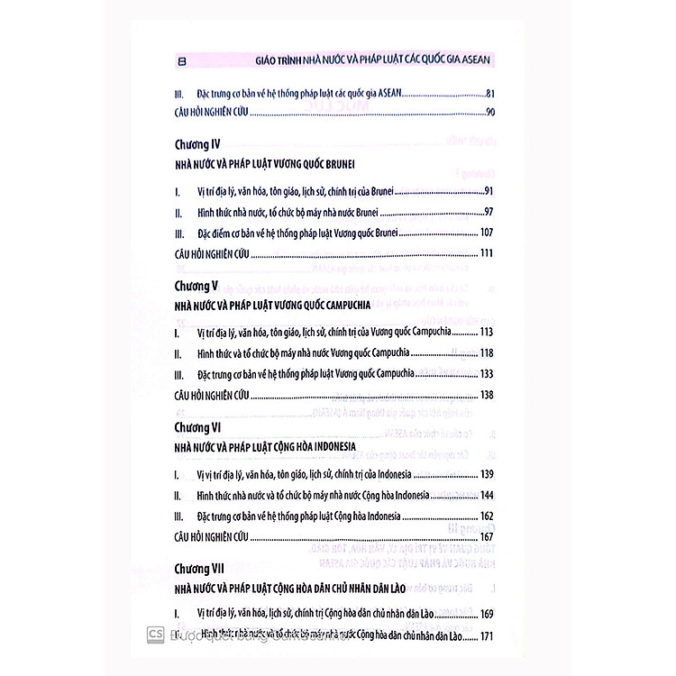 Giáo trình Nhà nước và Pháp luật các Quốc gia ASEAN - Ảnh 5