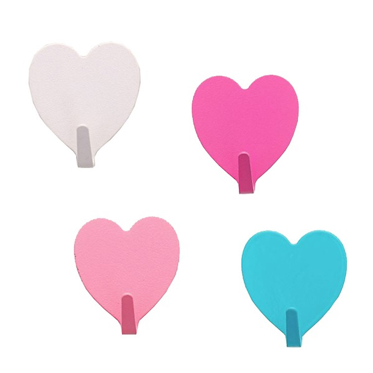 Bộ 4 Móc Dán Tường Tình Yêu