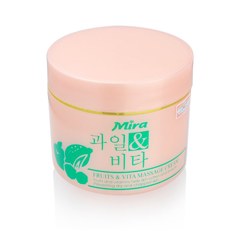 Kem Massage Mira Fruits & Vita Massage Cream (300ml)