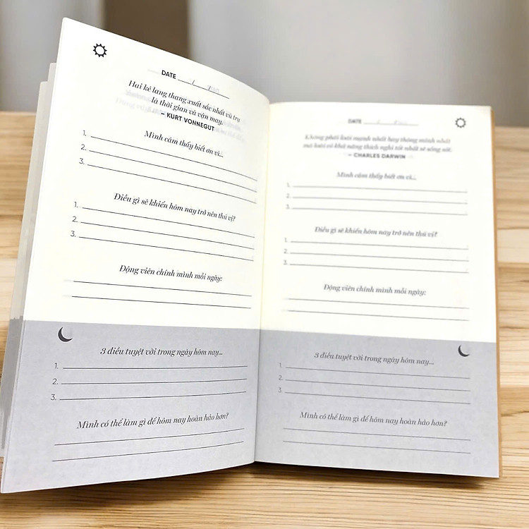 Sổ Tay Tỉnh Thức - Bìa cứng nâu - Ảnh 3