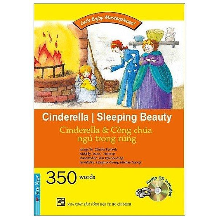 Let’s Enjoy Masterpieces – Happy Reader – Cinderella Sleeping Beauty – Cinderella & Công Chúa Ngủ Trong Rừng