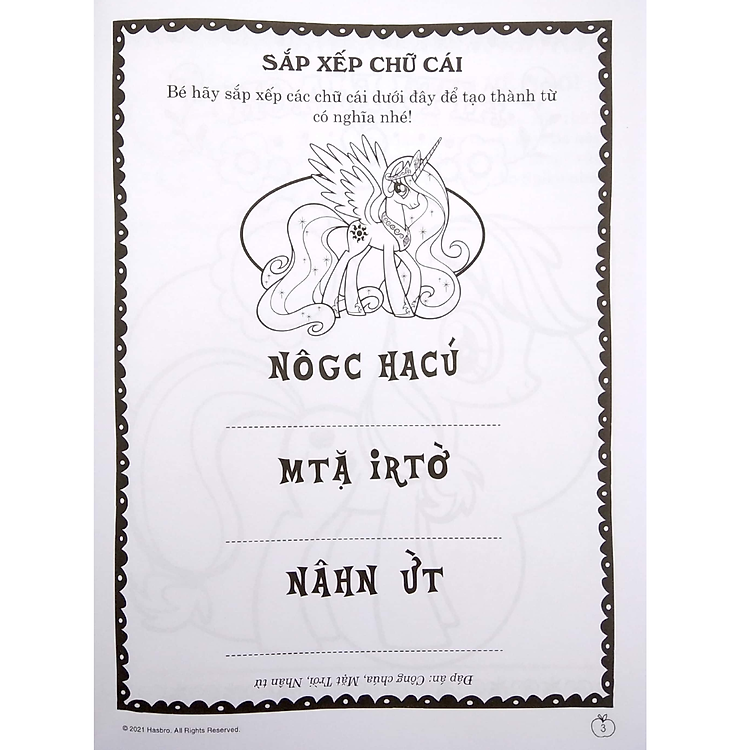 My Little Pony - Jumbo Tô Màu Và Các Trò Chơi 8 - Ảnh 2