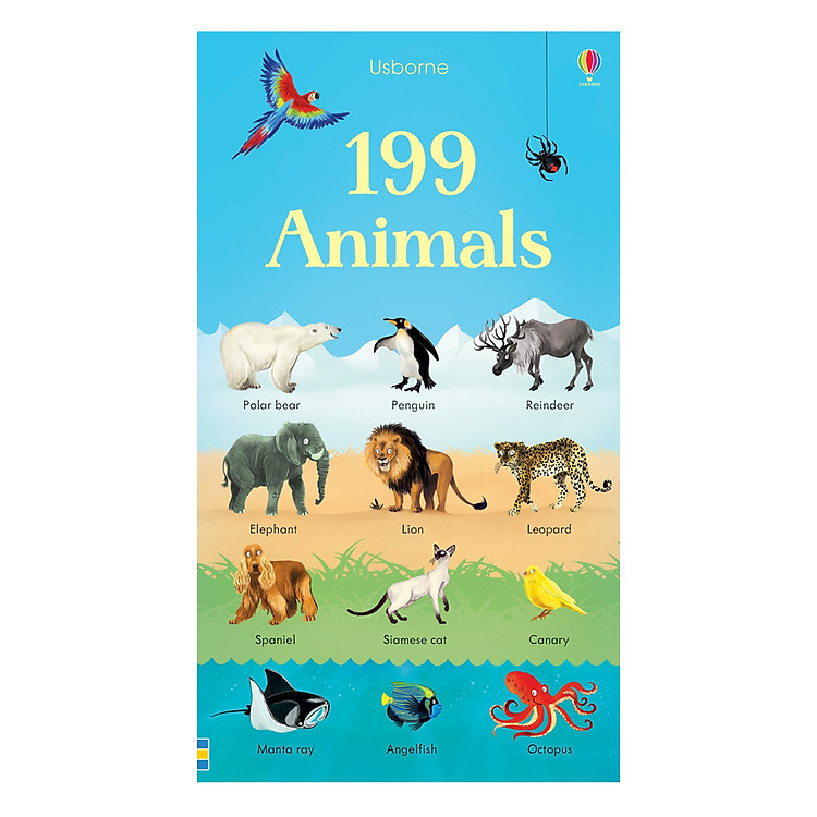 Sách Usborne 199 Animals