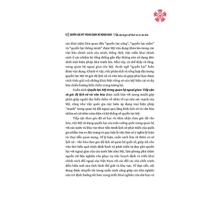 Quyền lực Mỹ trong quan hệ ngoại giao: Tiếp cận từ góc độ lịch sử và văn hóa (bản in 2023) - Ảnh 6