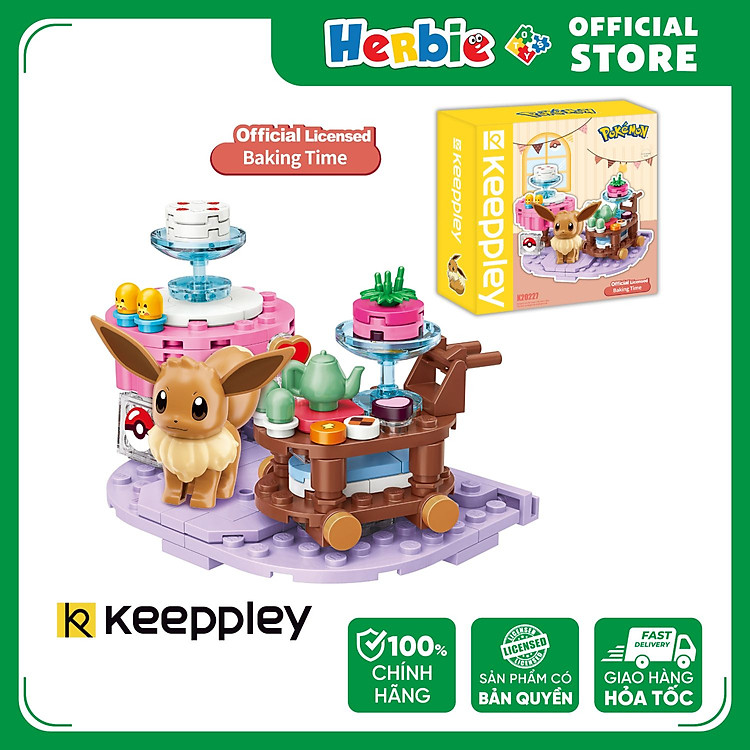 Mua tại MyKingdom: Đồ Chơi Lắp Ráp KEEPPLEY Pokemon - Ngập tràn khuyến mãi