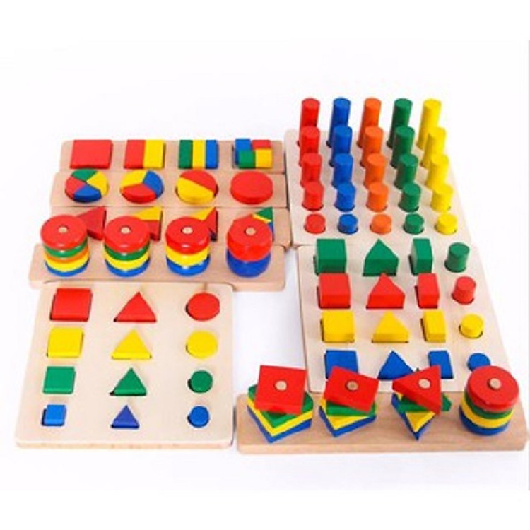 Bộ Giáo Cụ Montessori 8 Món