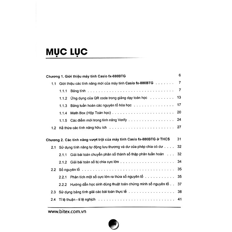 Cẩm Nang Sử Dụng Máy Tính Khoa Học Cho Casio Fx-880BTG Thế Hệ Mới Lớp 6-12 - Ảnh 6