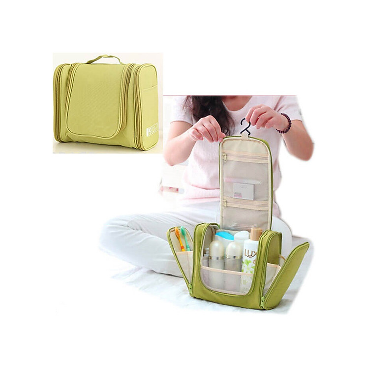 Túi Đựng Mỹ Phẩm Đồ Trang Điểm Nhiều Ngăn Tiện Ích