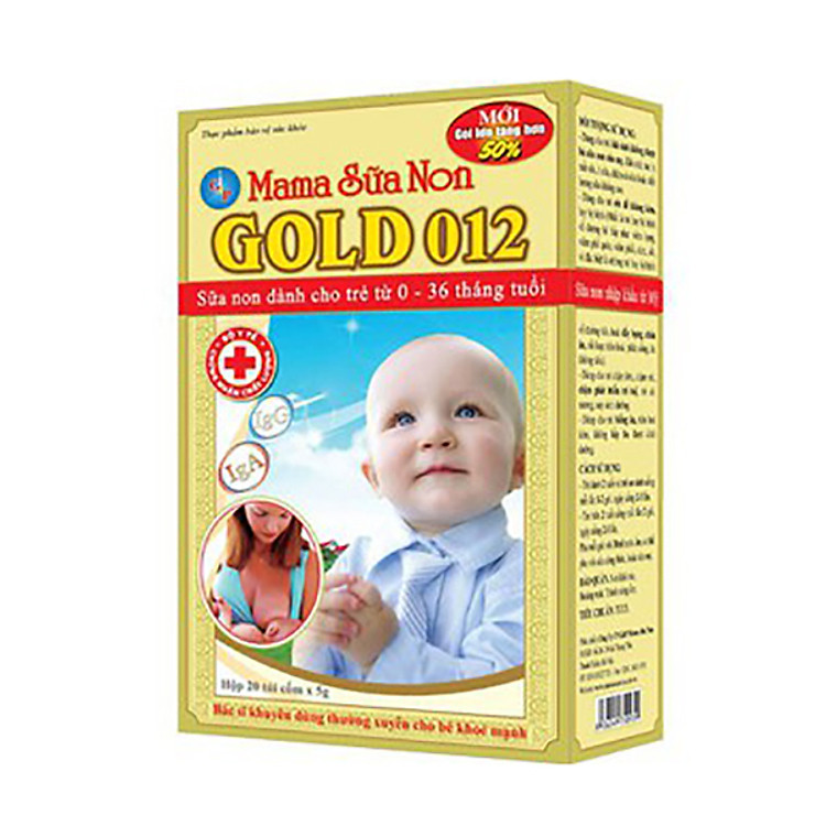 MAMA SỮA NON GOLD 012 dinh dưỡng dành cho trẻ nhỏ