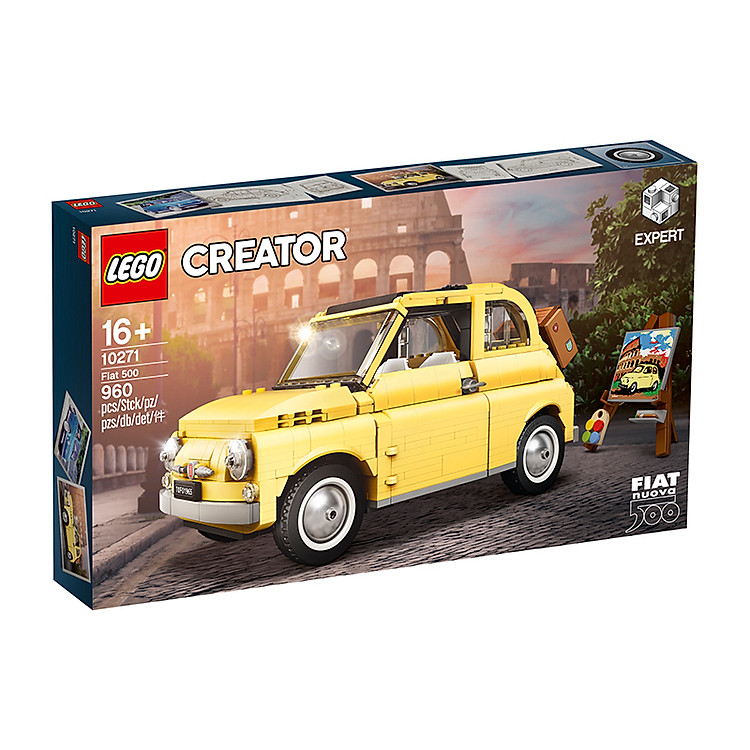 Mua LEGO CREATOR 10271 Xe Fiat 500 Chính hãng Giá rẻ - Hình ảnh 3