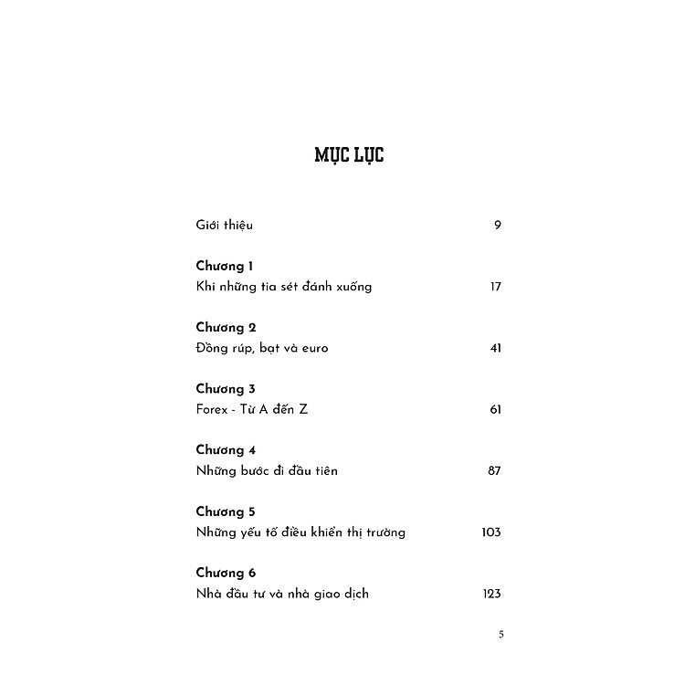 The Little Book - Chiến Lược Giao Dịch Forex - Ảnh 5