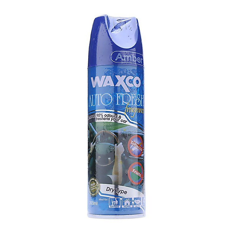 Chai xịt khử mùi diệt khuẩn nội thất ô tô WAXCO ( 200 ml )