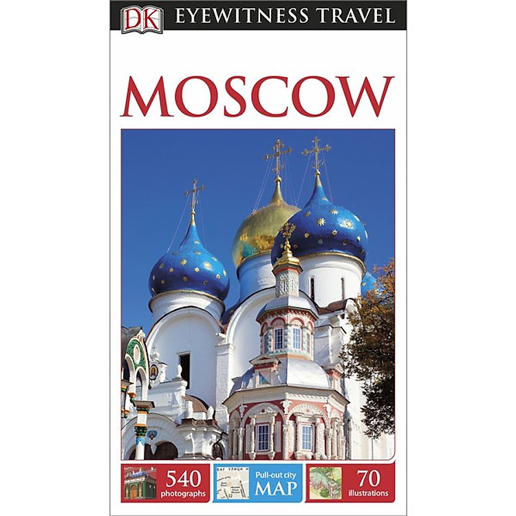 Sách DK Eyewitness Travel Guide Moscow