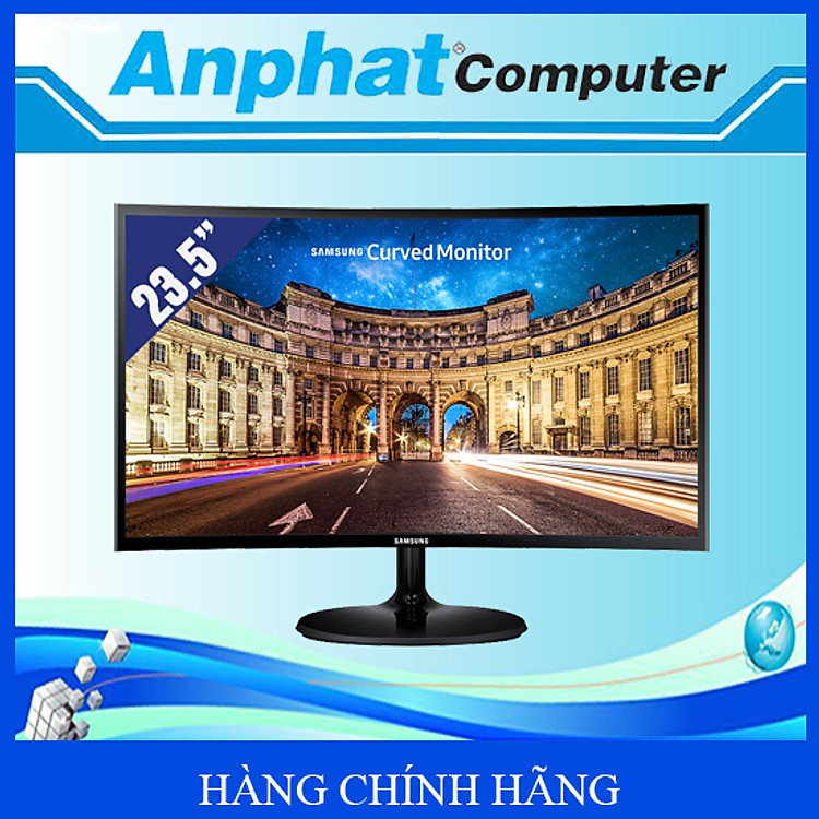 Màn Hình LCD CONG Samsung LC24F390FHEXXV (23.5inch/1920x1080/VA/4ms/FreeSync) - Hàng Chính Hãng