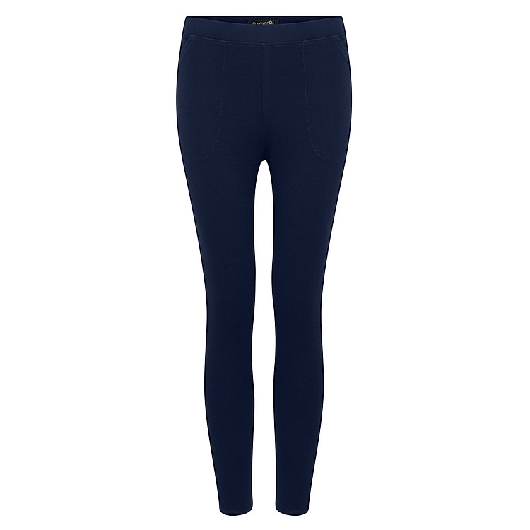 Quần Legging Nữ Hoa Long - Xanh Đen