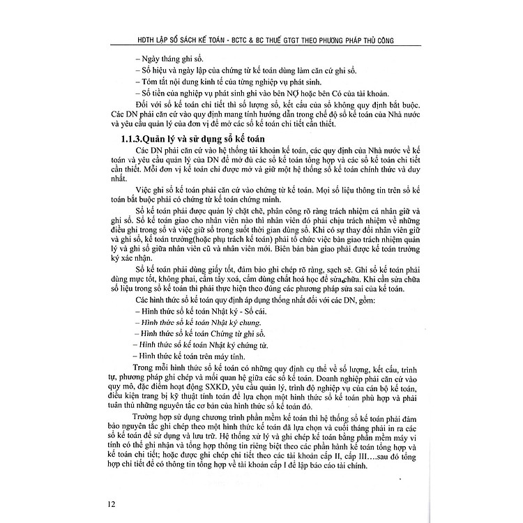 Hệ Thống Thông Tin Kế Toán – Báo Cáo Kế Toán Theo Phương Pháp Thủ Công - Ảnh 5