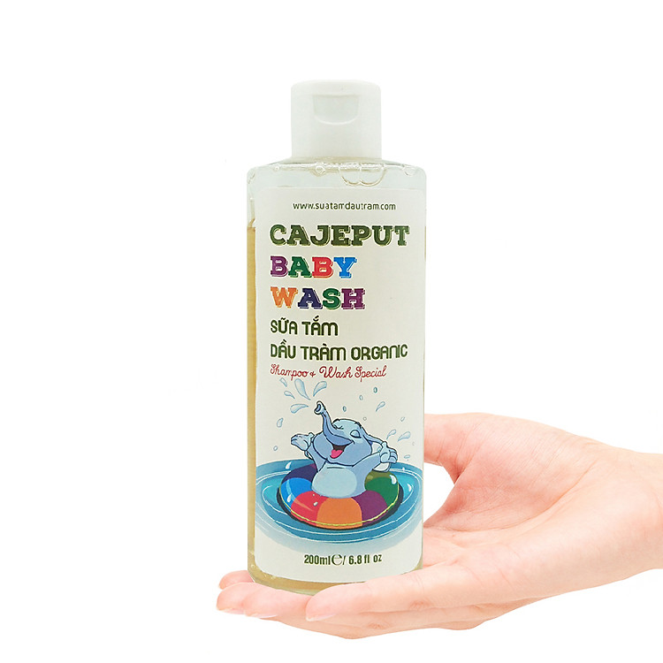 COMBO 2 HỘP SỮA TẮM GỘI DẦU TRÀM HỮU CƠ UMIBABI CHO BÉ | An toàn cho da nhạy cảm của Bé | Sản phẩm chính hãng