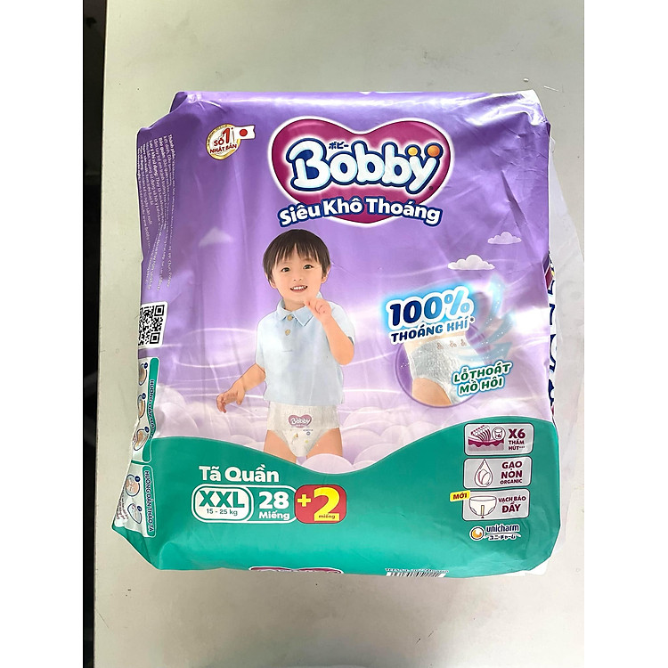 Mua Tã Quần Bobby Siêu Thoáng XXL30 Giá rẻ