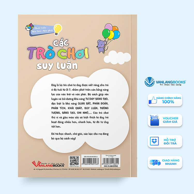 Các Trò Chơi Suy Luận (5 -7 Tuổi) - Ảnh 3