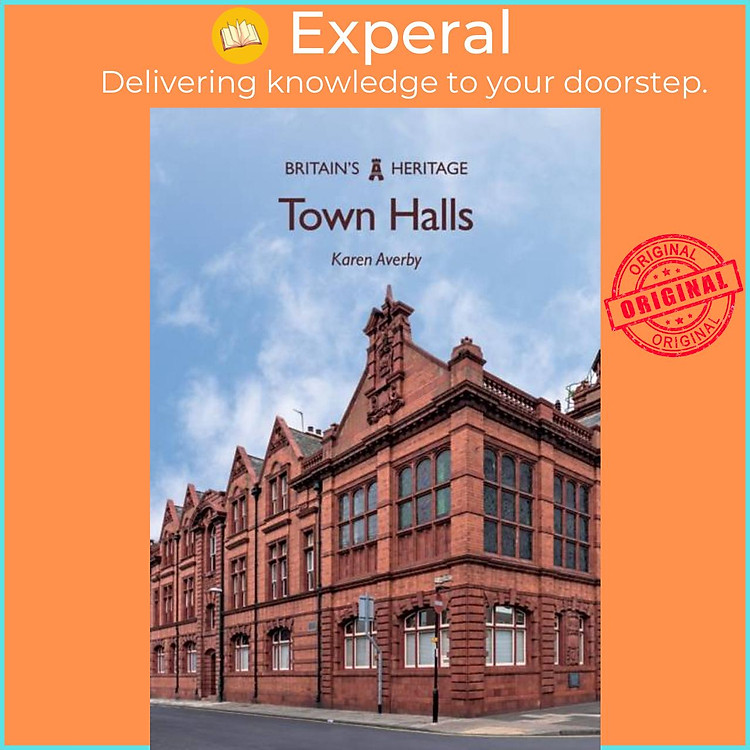 Sách - Town Halls by Karen Averby (UK edition, paperback)