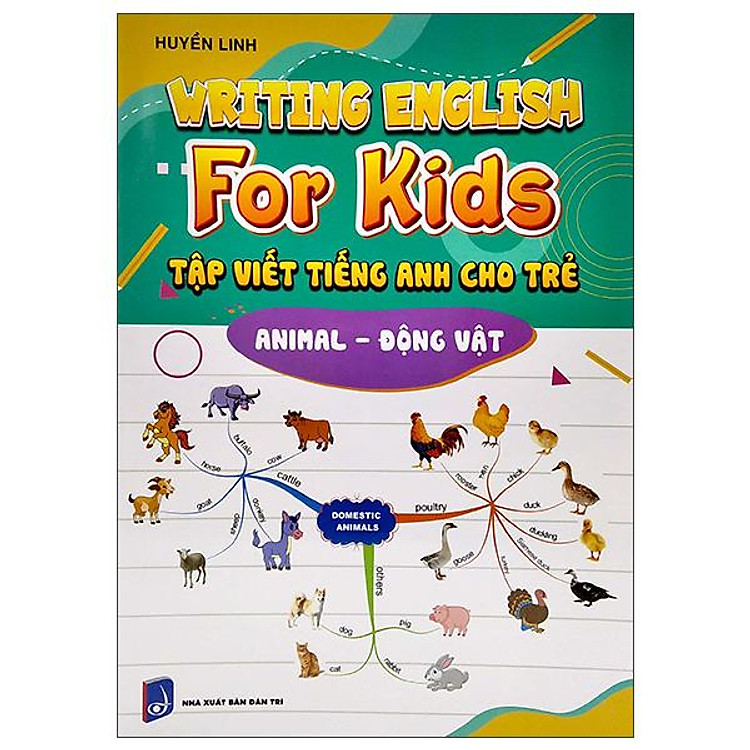 Tập Viết Tiếng Anh Cho Trẻ – Động Vật