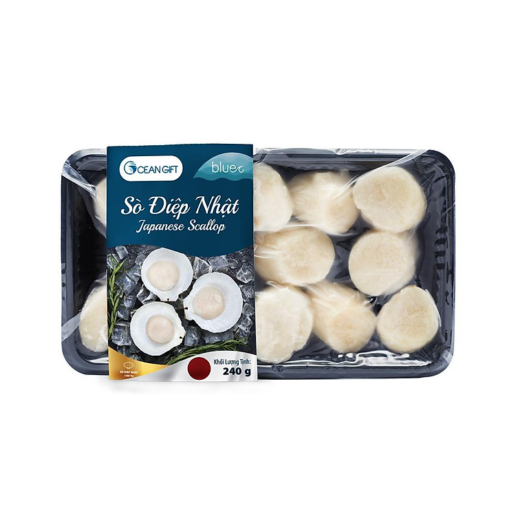 Sò điệp Nhật Blue 240g