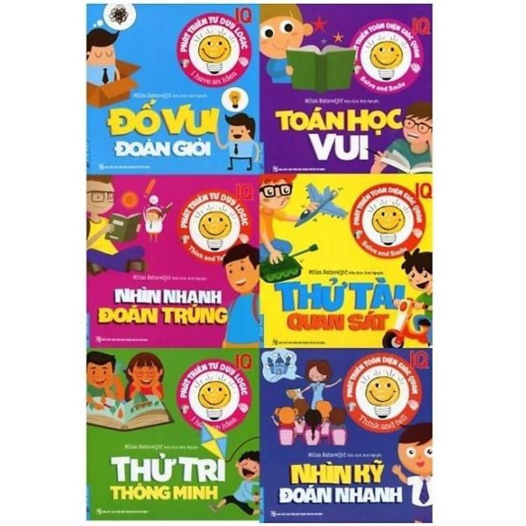 Bộ Phát Triển Tư Duy Logic + Giác Quan IQ