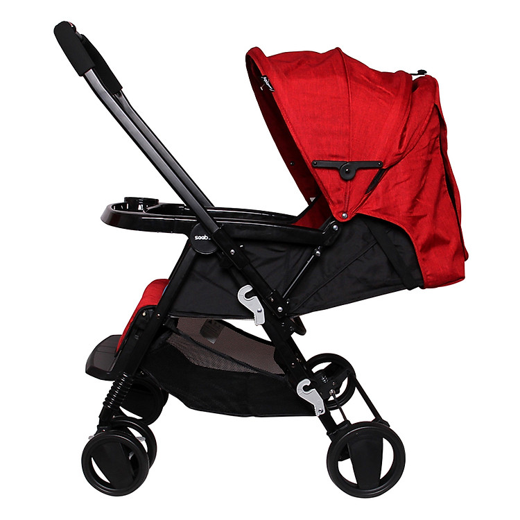 Xe Đẩy Trẻ Em Seebaby T11 Đỏ Chính hãng Giá rẻ - Hình ảnh 5