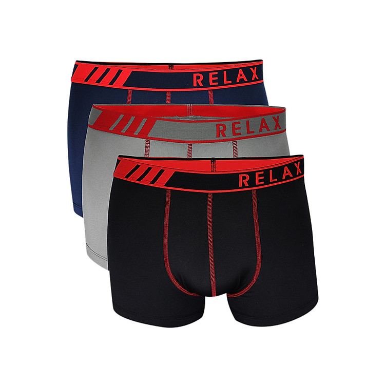 Combo 3 Quần Brief Nam Thun Lạnh Giãn 4 Chiều Relax 3RLTK025