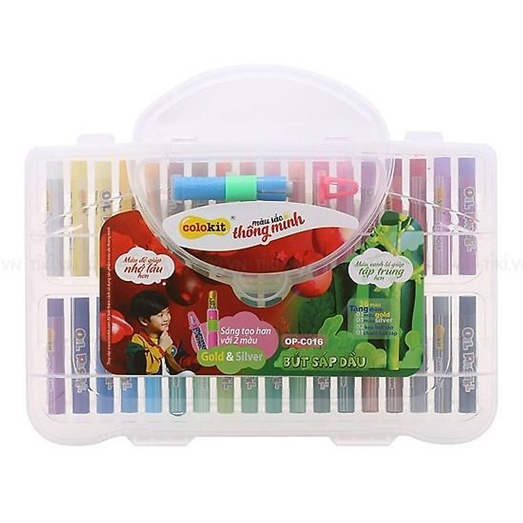 Bút Sáp Dầu OP-C016 (38 màu) - Ảnh 2