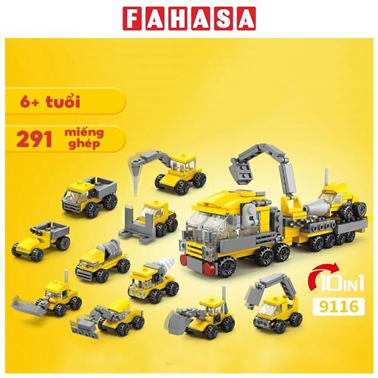 Đồ Chơi Lắp Ráp Xe Công Trình Chính hãng Ưu đãi