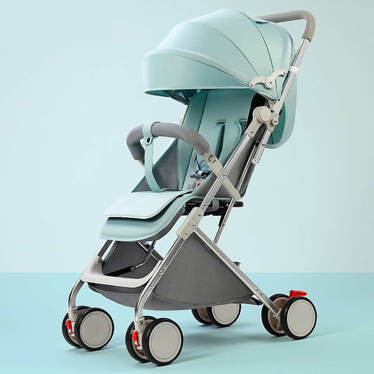 Xe Đẩy Cho Bé Đi Du Lịch Từ 0 Đến 3 Tuổi Có Giảm Xóc Gấp Gọn Nhiều Màu GEV118