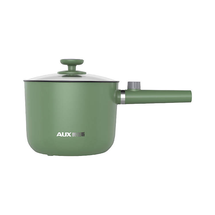 Nồi chiên điện AUX / Chảo chiên điện 1.5L HX-12B100 Chiên và Shabu tích hợp Khóa cách nhiệt Chống dính và Chống dính