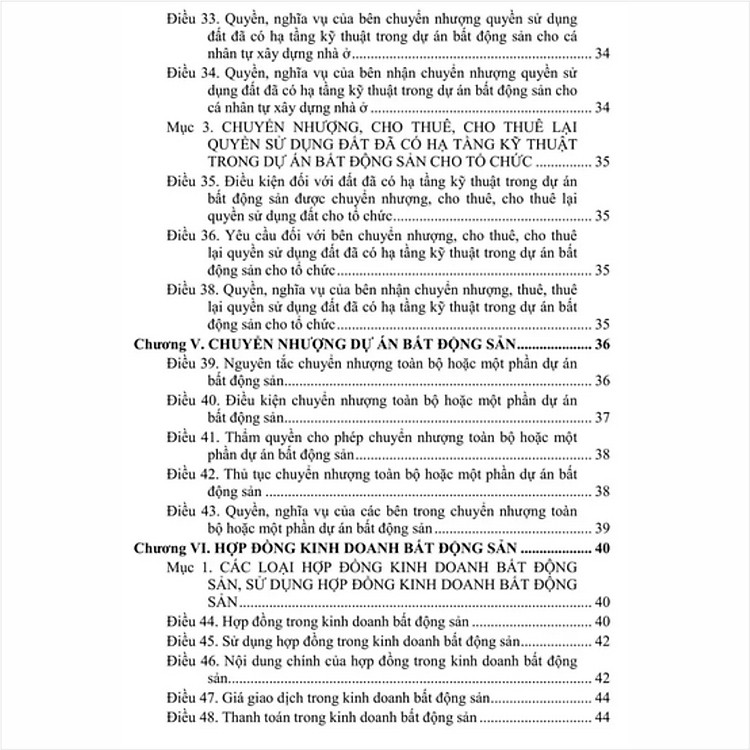 Luật Kinh Doanh Bất Động Sản – Hệ thống Các Văn Bản Quy Định Chi Tiết Thi Hành (V2476T) - Ảnh 5