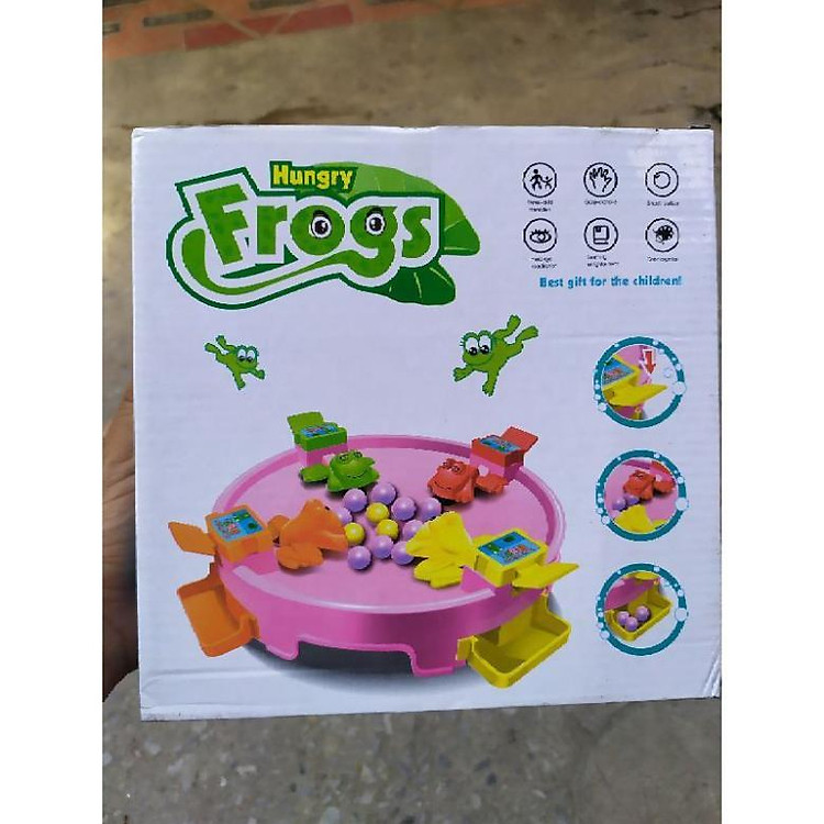Đồ Chơi Đập Ếch Ăn Bi - HAPPY KIDS Chính hãng Giá tốt - Hình ảnh 3
