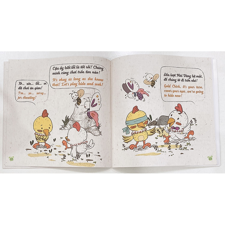 Rèn Luyện Thói Quen Tốt 2-6 Tuổi: Đừng Chơi Gian Nhé, Mái Vàng (Song Ngữ) - Ảnh 7