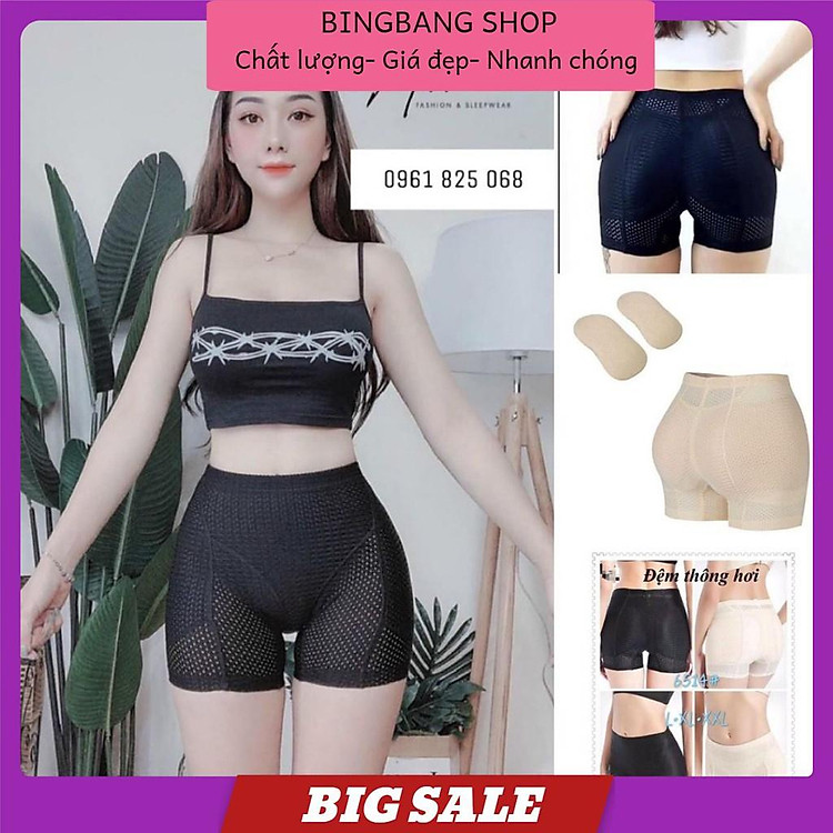 Quần độn hông và mông thông hơi hàng loại 1