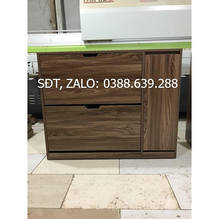 Kệ tủ giày thông minh cánh lật 2 tầng dài 100cm