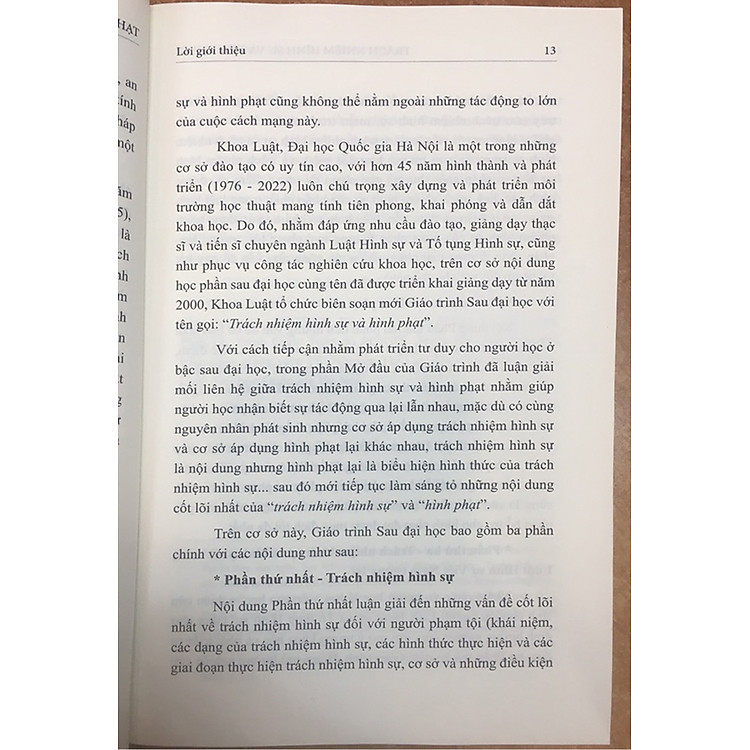Trách Nhiệm Hình Sự Và Hình Phạt (Giáo Trình Sau Đại Học) - Ảnh 5