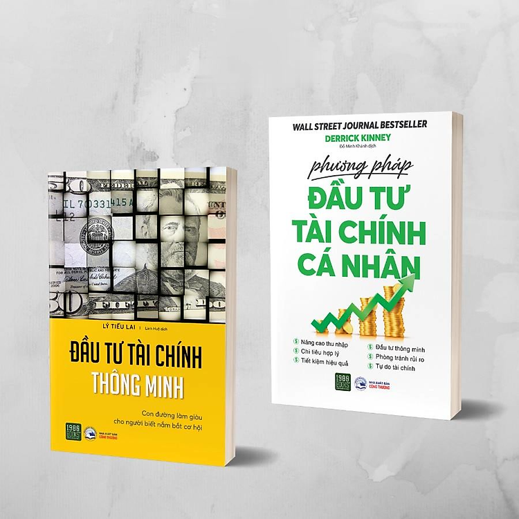 Combo 2 cuốn Phương pháp đầu tư tài chính cá nhân + Đầu tư tài chính thông minh - Bản Quyền