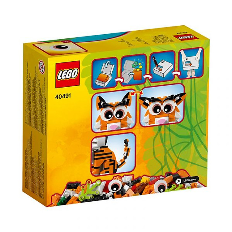 Bộ lắp ráp LEGO Nhâm Dần 40491 Chính hãng Giá rẻ - Hình ảnh 2