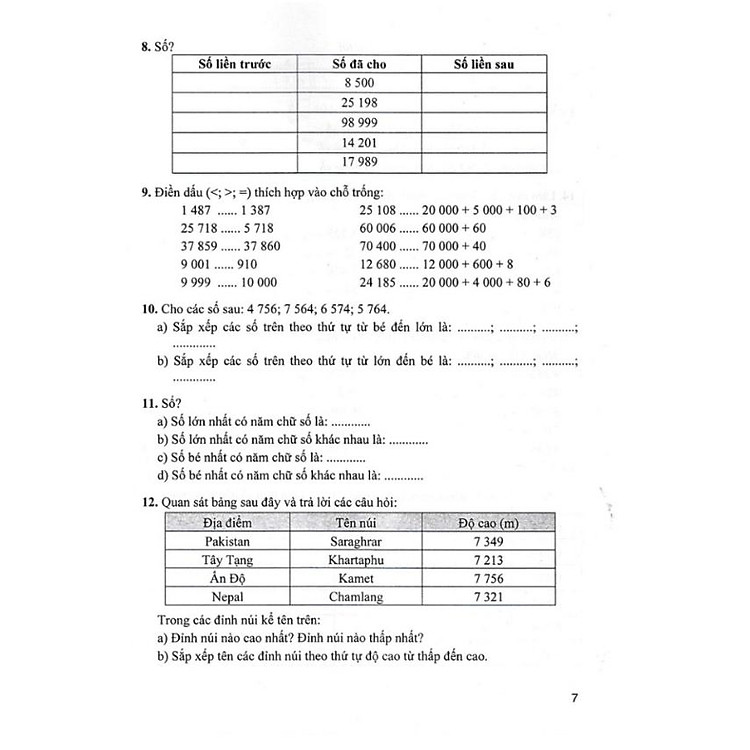 Thực Hành Giải Toán Lớp 4 Tập 1 + 2 - Ảnh 6