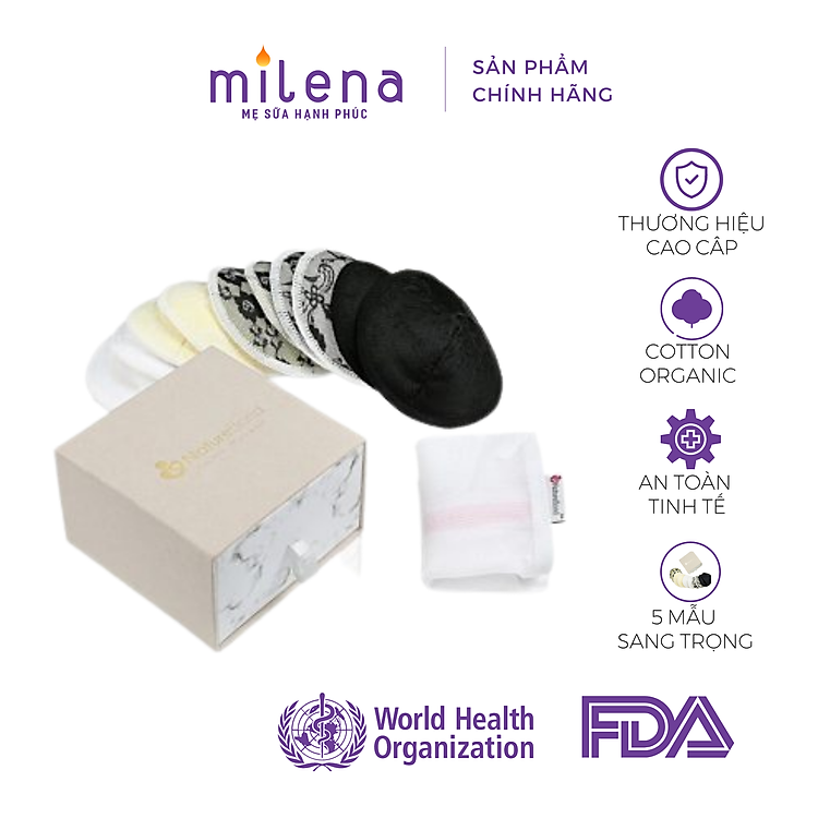 Miếng Lót Thấm Sữa Organic NatureBond Chính hãng Giá rẻ - Hình ảnh 2